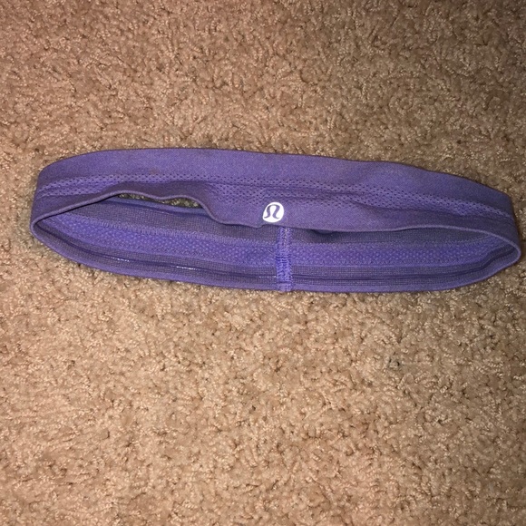 Purple lululemon headband - Picture 2 of 2